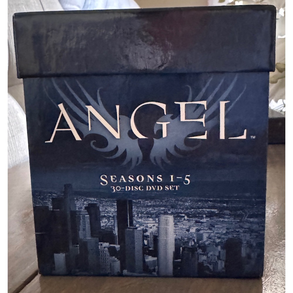 Angel Seasons 1-5 DVD Set 30-Disc Complete Collection Box Set David Boreanaz